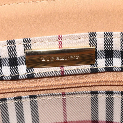 Burberry Handbag Leather, Beige, Leather, Handbag