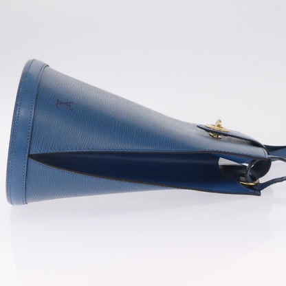 Louis Vuitton Cluny Epi Leather, Blue, Leather, Shoulder Bag