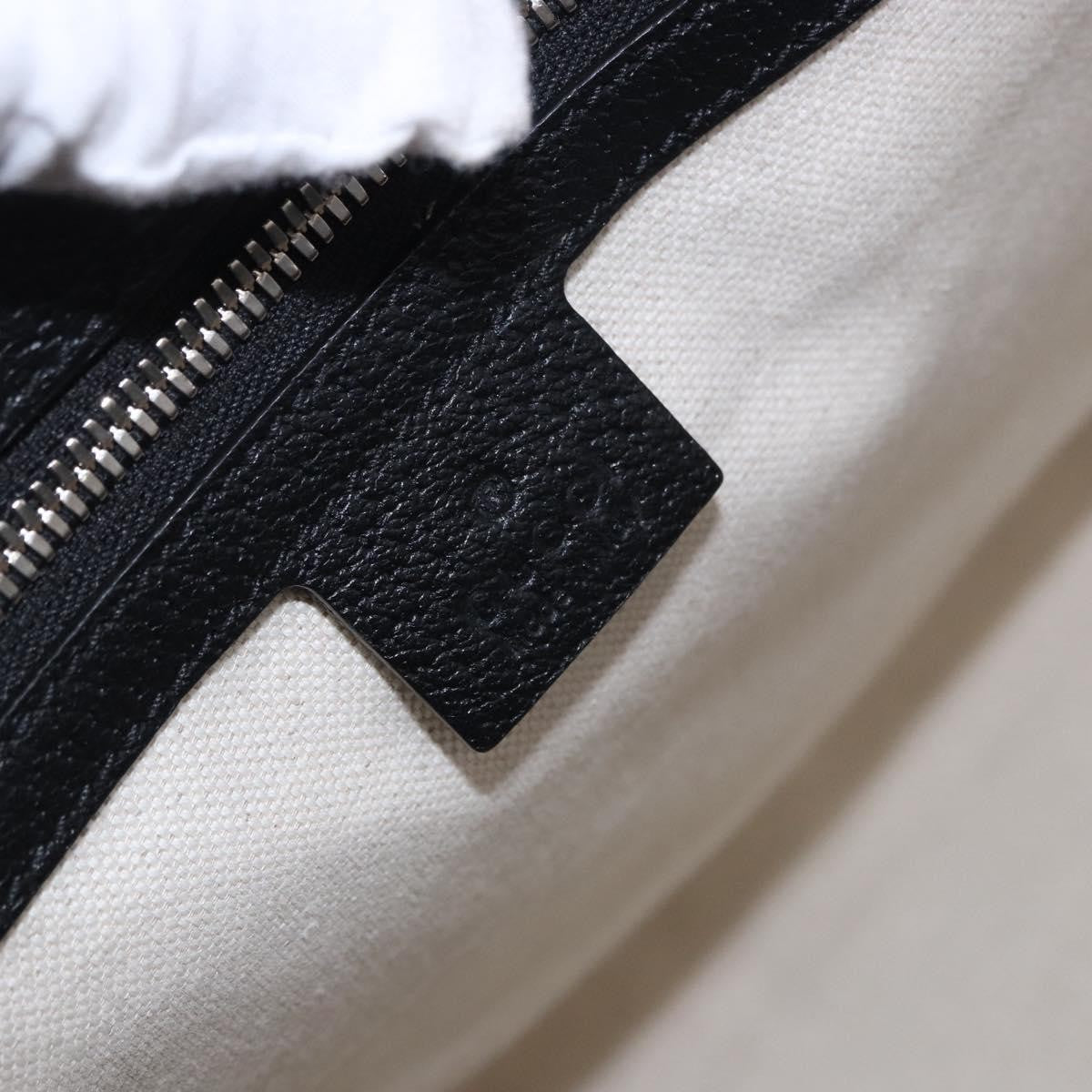 Gucci ICCUG Tote Embroidered Faux Raffia, Multicolour, Canvas, Tote Bag