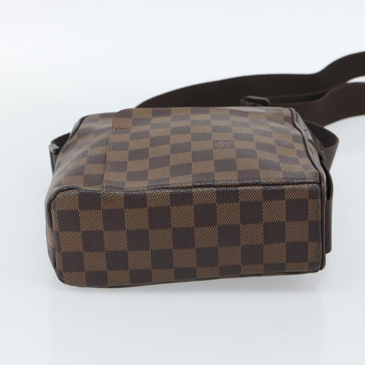 Louis Vuitton Olav Damier, Brown, Canvas, Shoulder Bag