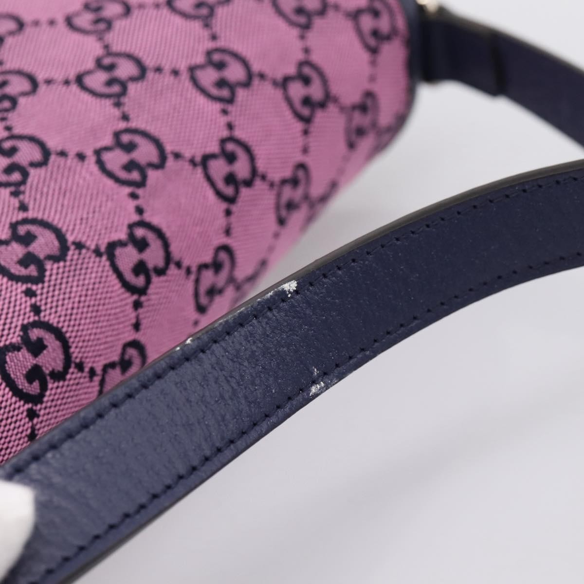 Gucci Children's Messenger GG Canvas, Pink, Canvas, Handbag