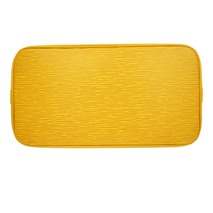 Louis Vuitton Alma Epi, Yellow, Leather, Handbag