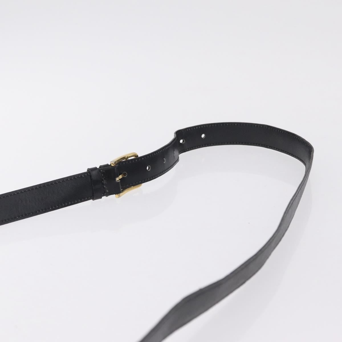 Celine Shoulder Leather, Black, Leather, Shoulder Bag