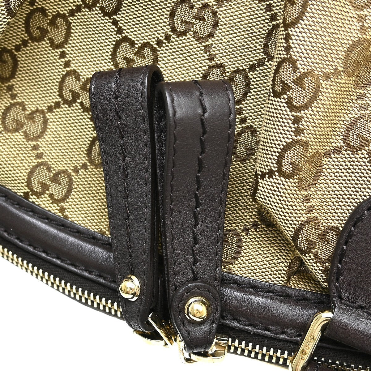 Gucci Sukey Boston GG Canvas, Beige, Canvas, Handbag