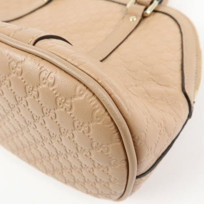 Gucci Convertible Dome Satchel Microguccissima Leather, Beige, Leather, Handbag