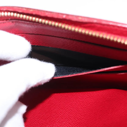 Louis Vuitton Porte-Monnaie Zippy Limited Edition Monogram Cerises, Red, Canvas, Wallet