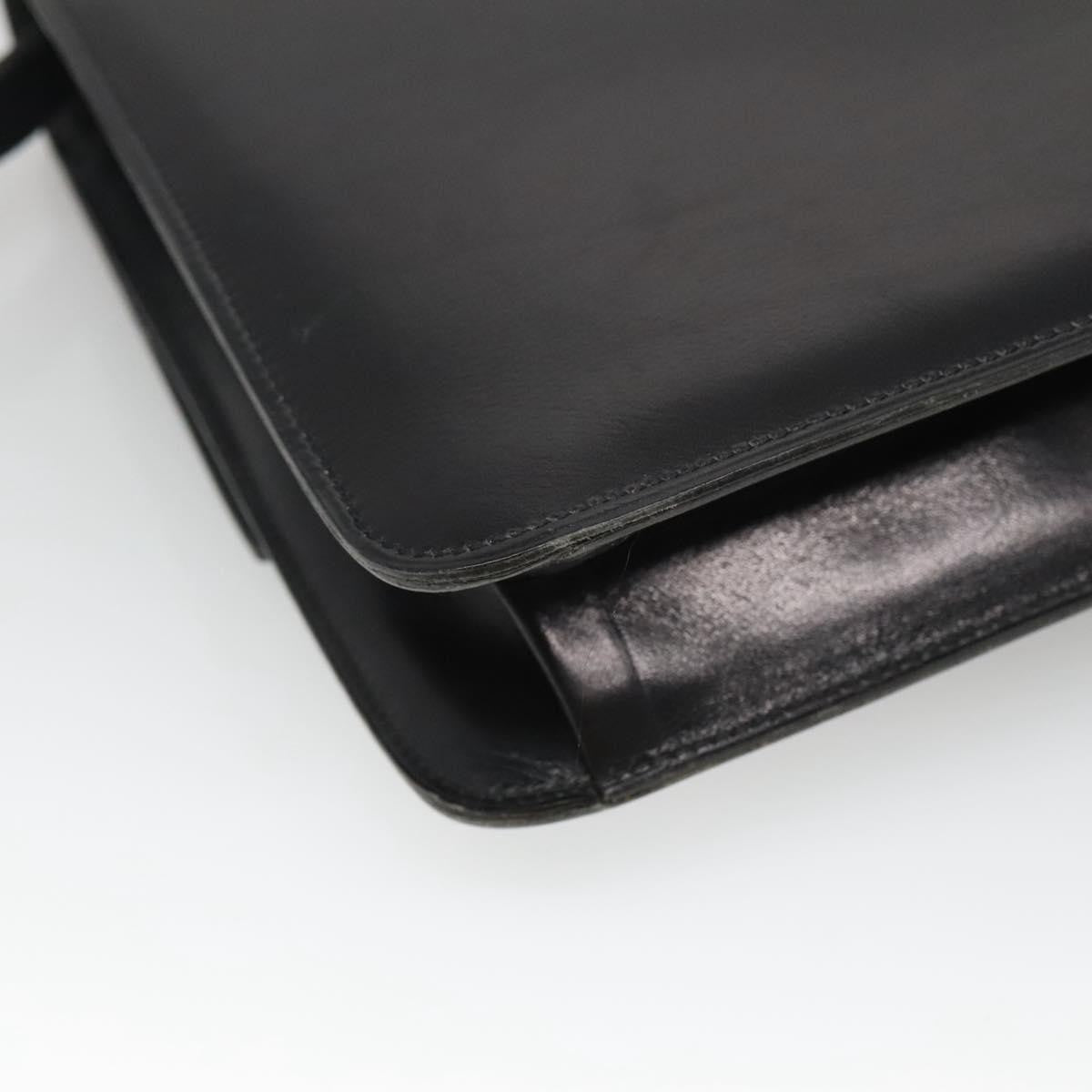 Christian Dior Shoulder Leather, Black, Leather, Shoulder Bag