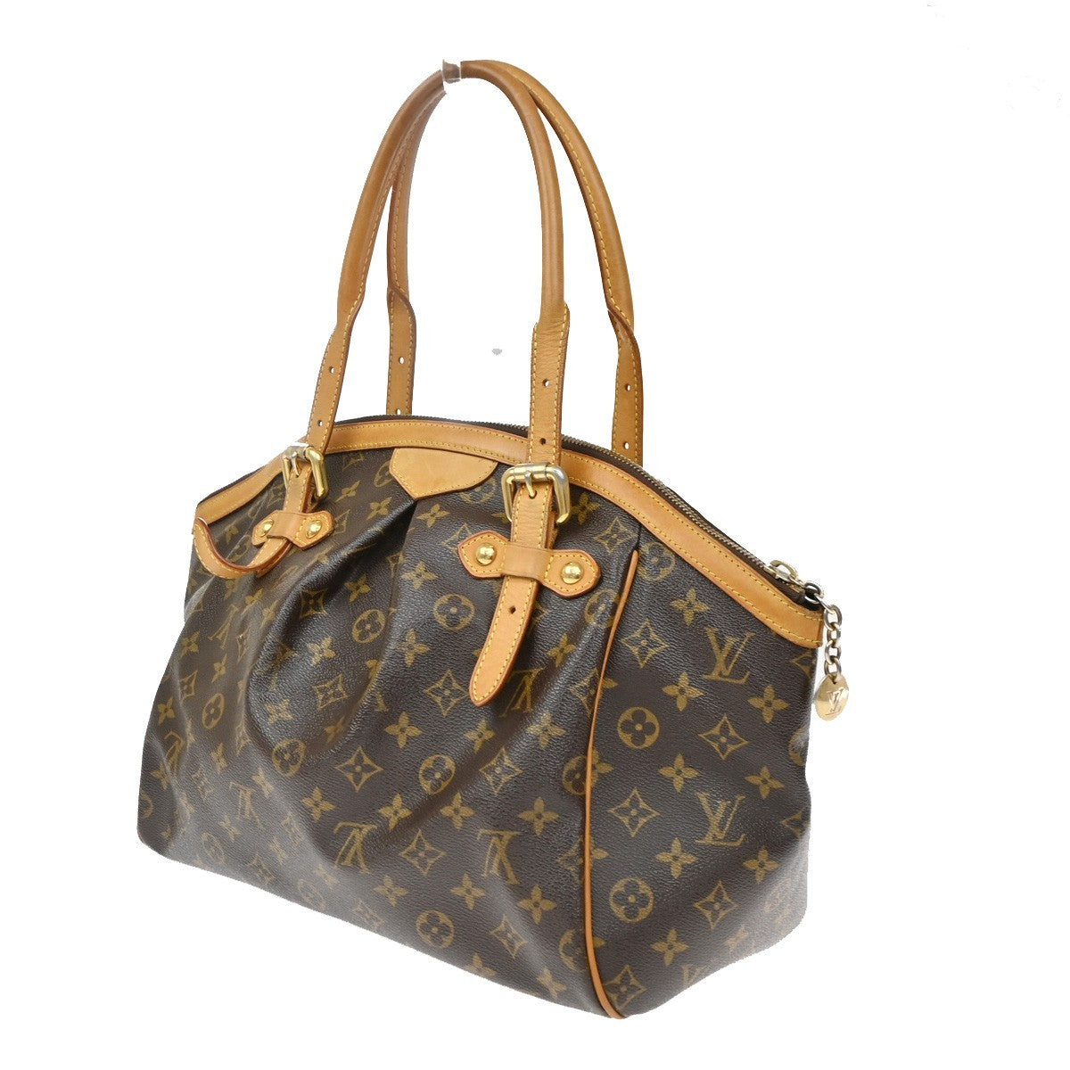 Louis Vuitton Tivoli Monogram Canvas, Brown, Canvas, Handbag