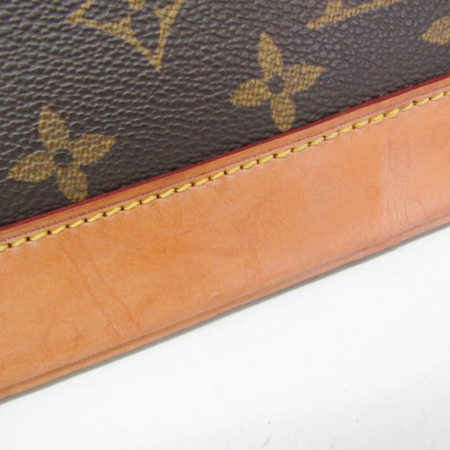 Louis Vuitton Alma Monogram, Brown, Canvas, Handbag