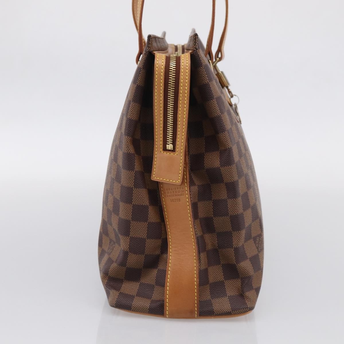 Louis Vuitton Chelsea Centenaire Damier, Brown, Canvas, Handbag