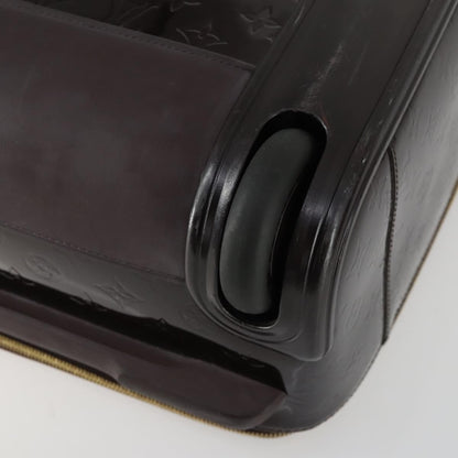 Louis Vuitton Pegase Luggage Monogram Vernis, Brown, Patent Leather, Travel Bag