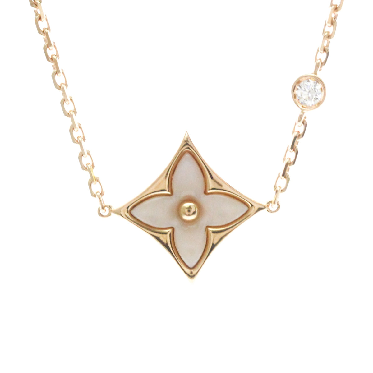Louis Vuitton Color Blossom BB Star 18K Rose Gold with Mother of Pearl and Diamond, Gold, Pink Gold, Bracelet