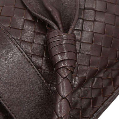 Bottega Veneta Top Flap Hobo Intrecciato Nappa, Brown, Leather, Handbag