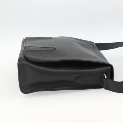 Louis Vuitton Harrington Messenger Epi Leather, Black, Leather, Handbag
