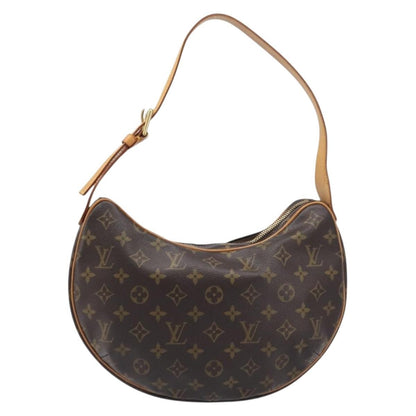 Louis Vuitton Croissant Monogram, Brown, Canvas, Shoulder Bag