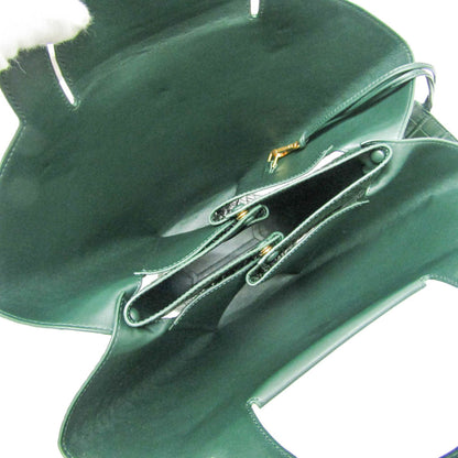 Bottega Veneta Doll Crocodile Embossed Leather, Green, Leather, Tote Bag