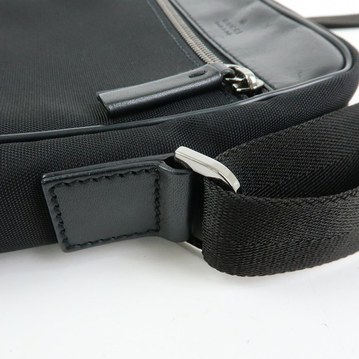 Gucci Shoulder Canvas, Black, Canvas, Shoulder Bag