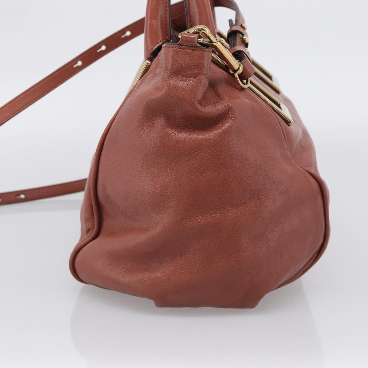 Chloe Ethel Leather, Pink, Leather, Handbag