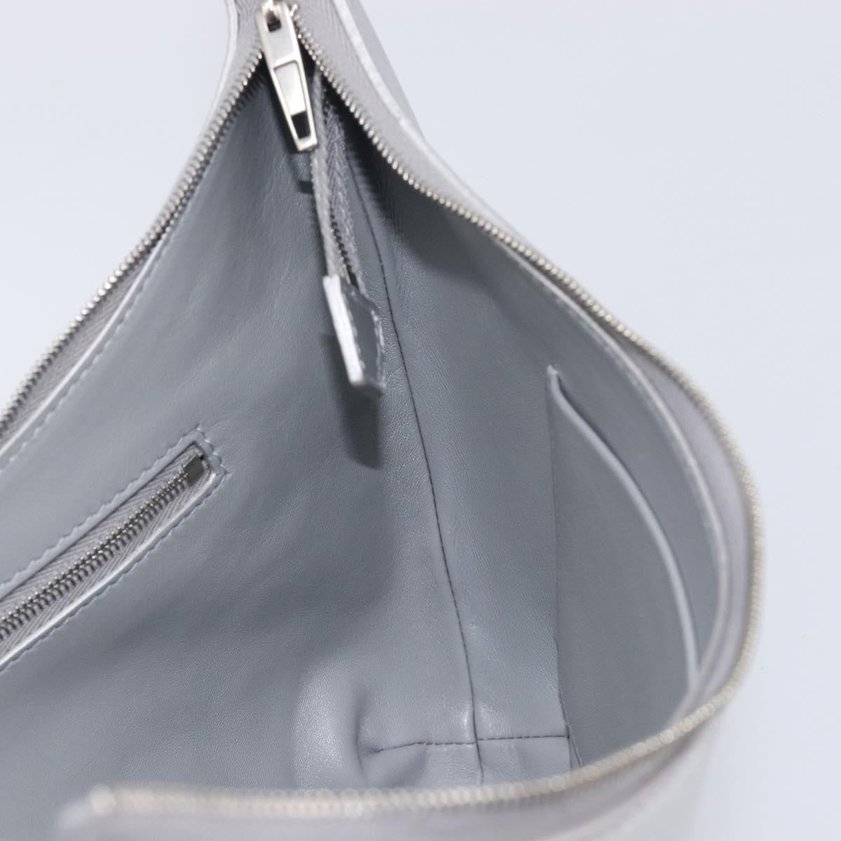 Balenciaga Mary Kate Sling Leather, Silver, Leather, Handbag