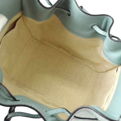 Loewe Hammock Leather, Blue, Leather, Handbag