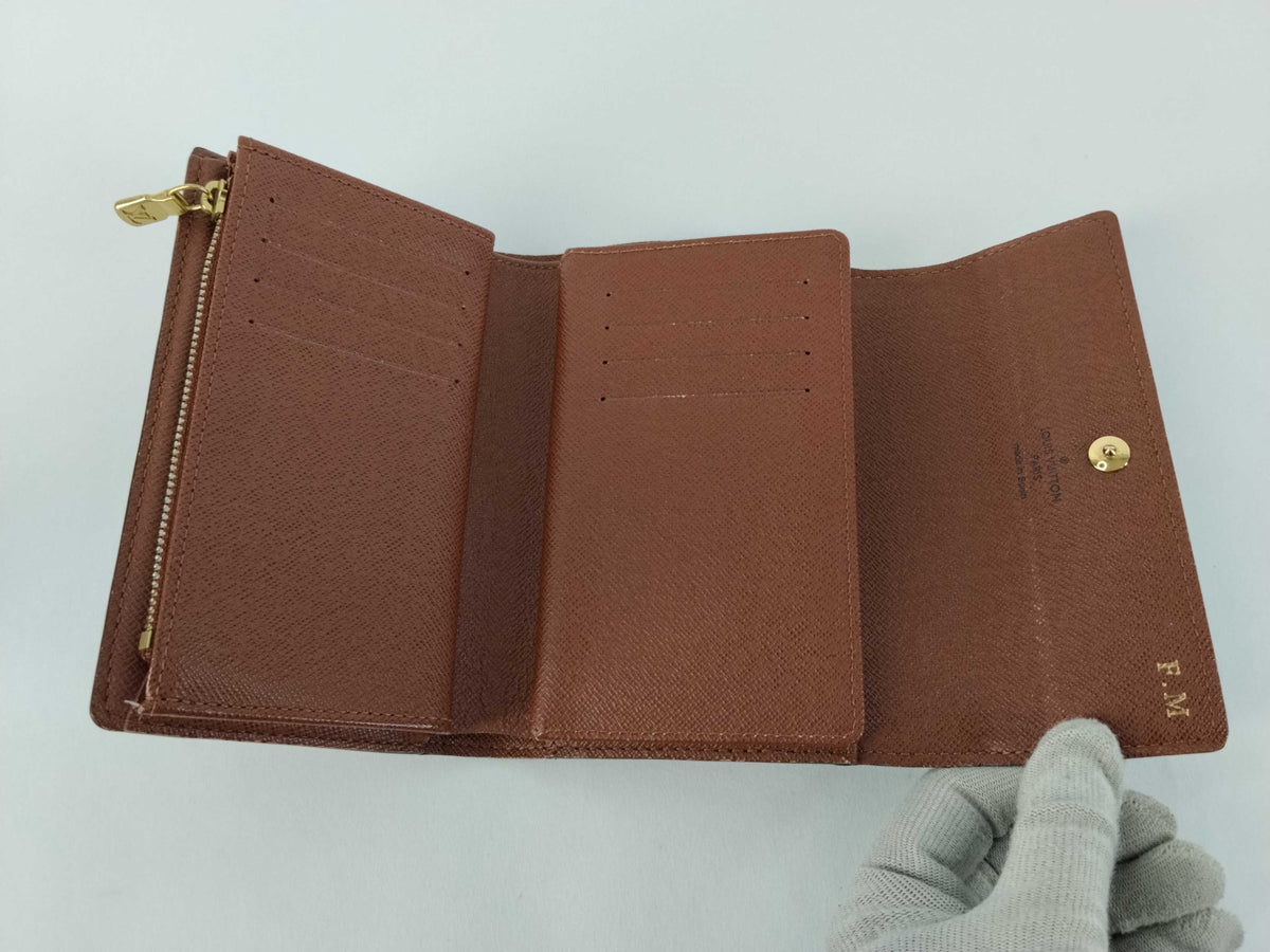 Louis Vuitton Alexandra Monogram Canvas, Brown, Canvas, Wallet