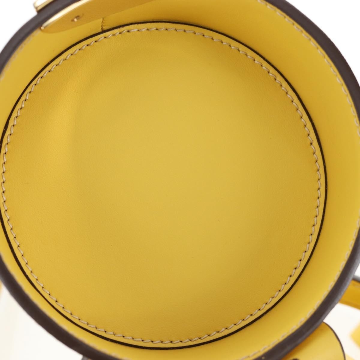 Miu Miu Vintage Leather, Yellow, Leather, Handbag