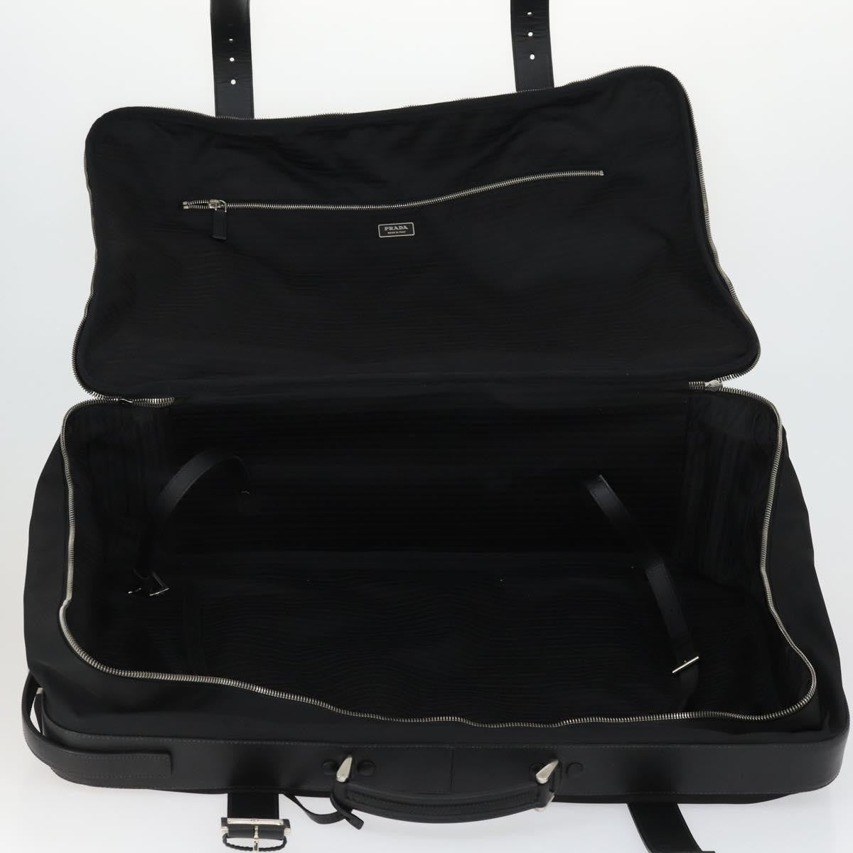 Prada Suitcase Re-Nylon and Saffiano Re-Nylon and Saffiano, Black, Nylon, Travel Bag