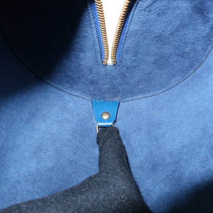 Louis Vuitton Soufflot Epi Leather, Blue, Leather, Tote Bag