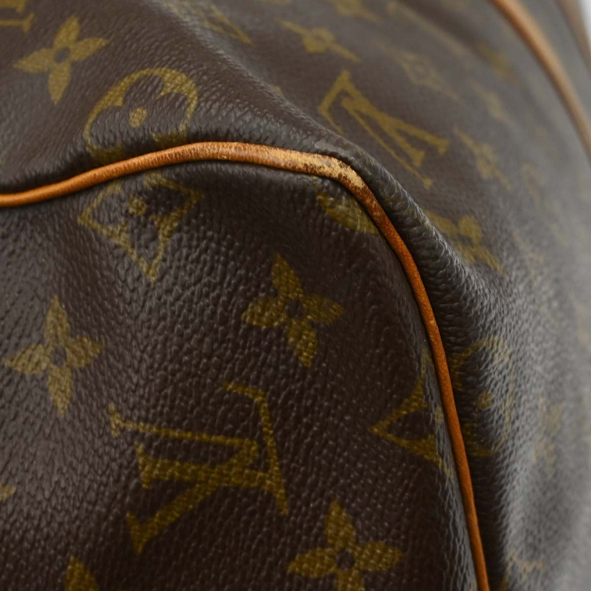 Louis Vuitton Keepall Monogram Canvas, Brown, Canvas, Travel Bag