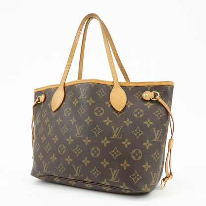 Louis Vuitton Neverfull Monogram Canvas, Brown, Canvas, Tote Bag