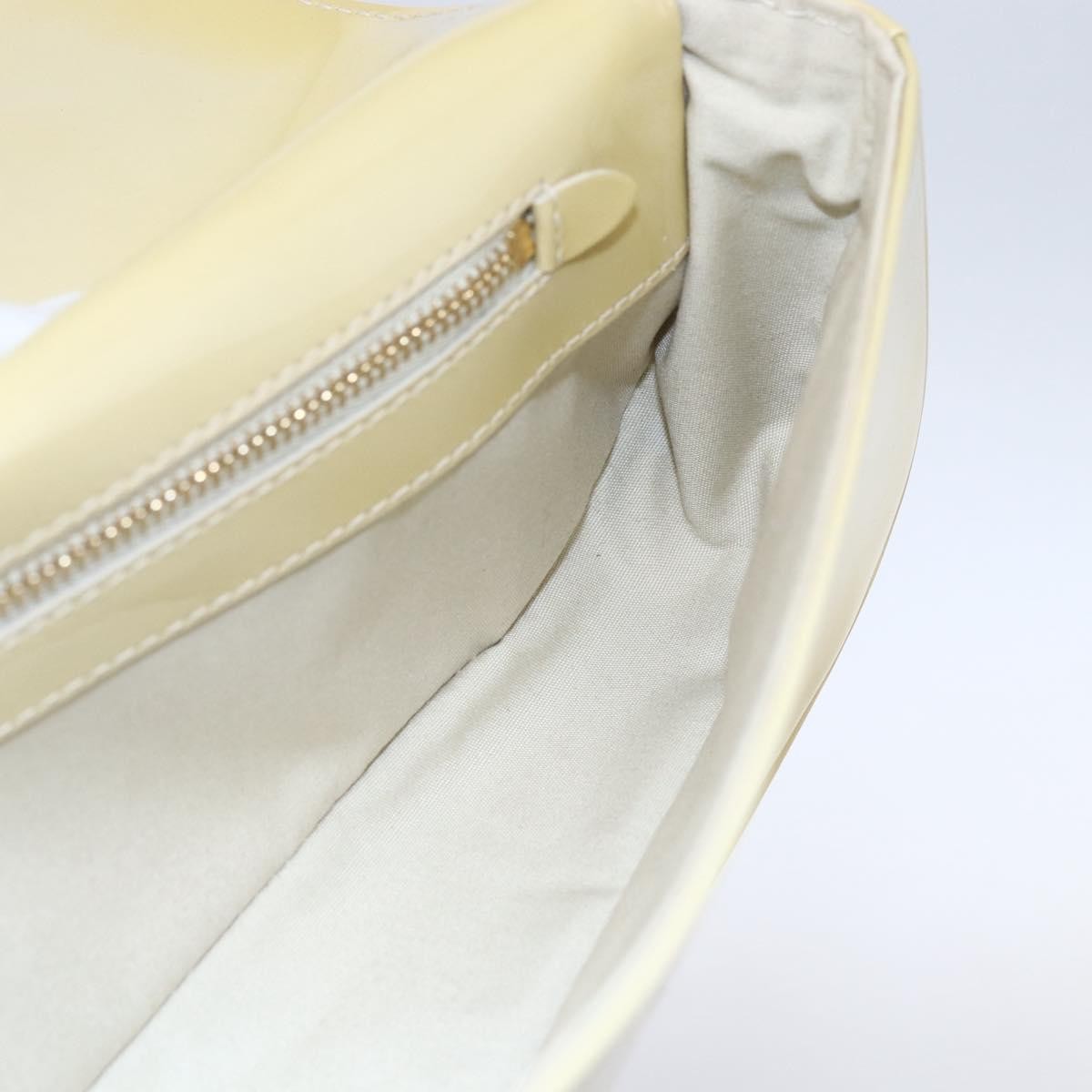 Louis Vuitton Sobe Clutch Patent, Beige, Patent Leather, Clutch