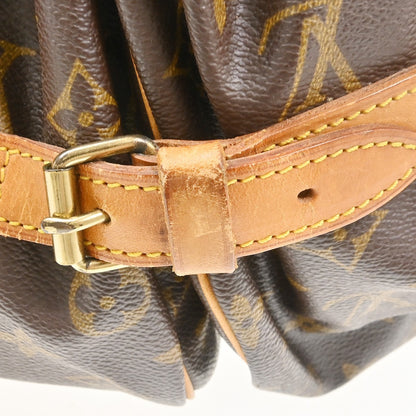 Louis Vuitton Saumur Monogram Canvas, Brown, Canvas, Shoulder Bag