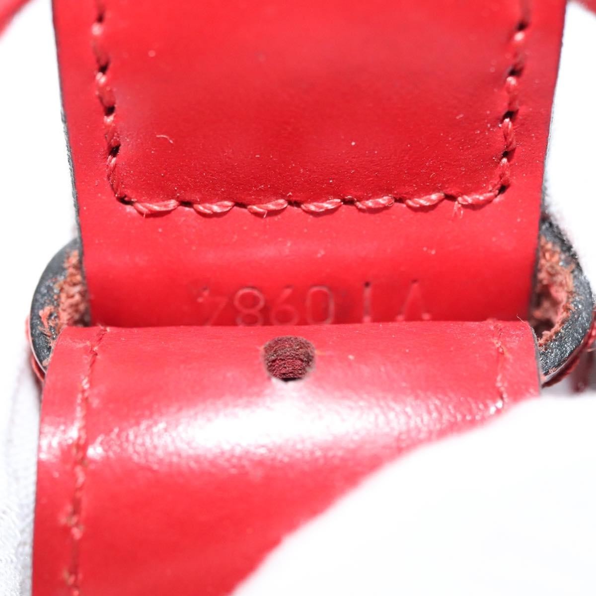 Louis Vuitton Vintage Sac d'Epaule Handbag Epi, Red, Leather, Shoulder Bag