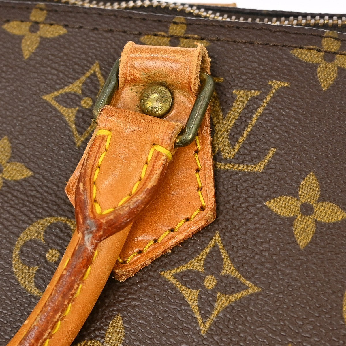 Louis Vuitton Speedy Monogram Canvas, Brown, Canvas, Handbag