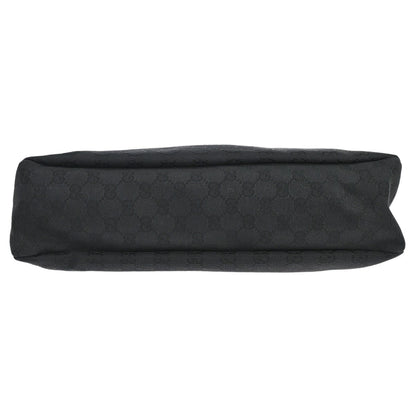 Gucci Horsebit Hobo GG Canvas, Black, Canvas, Handbag