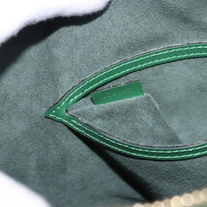 Louis Vuitton Alma Epi, Green, Leather, Handbag