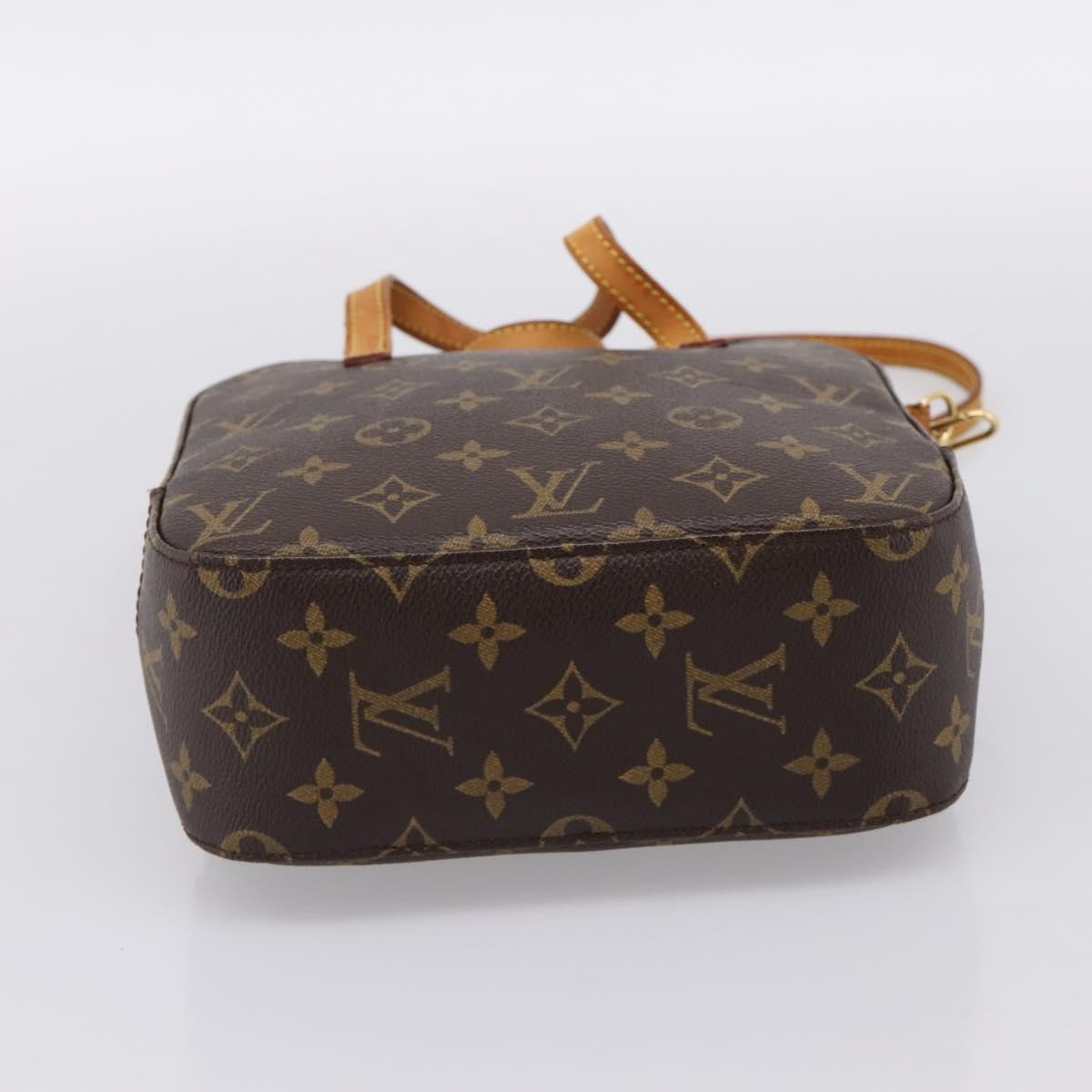 Louis Vuitton Spontini Monogram Canvas, Brown, Canvas, Handbag