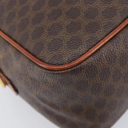 Celine Vintage Handbag Toile Céline, Brown, Canvas, Handbag