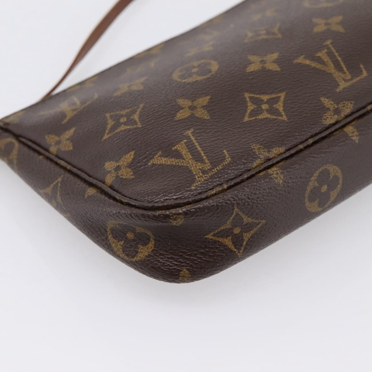 Louis Vuitton Pochette Accessoires NM Monogram Canvas, Brown, Canvas, Clutch