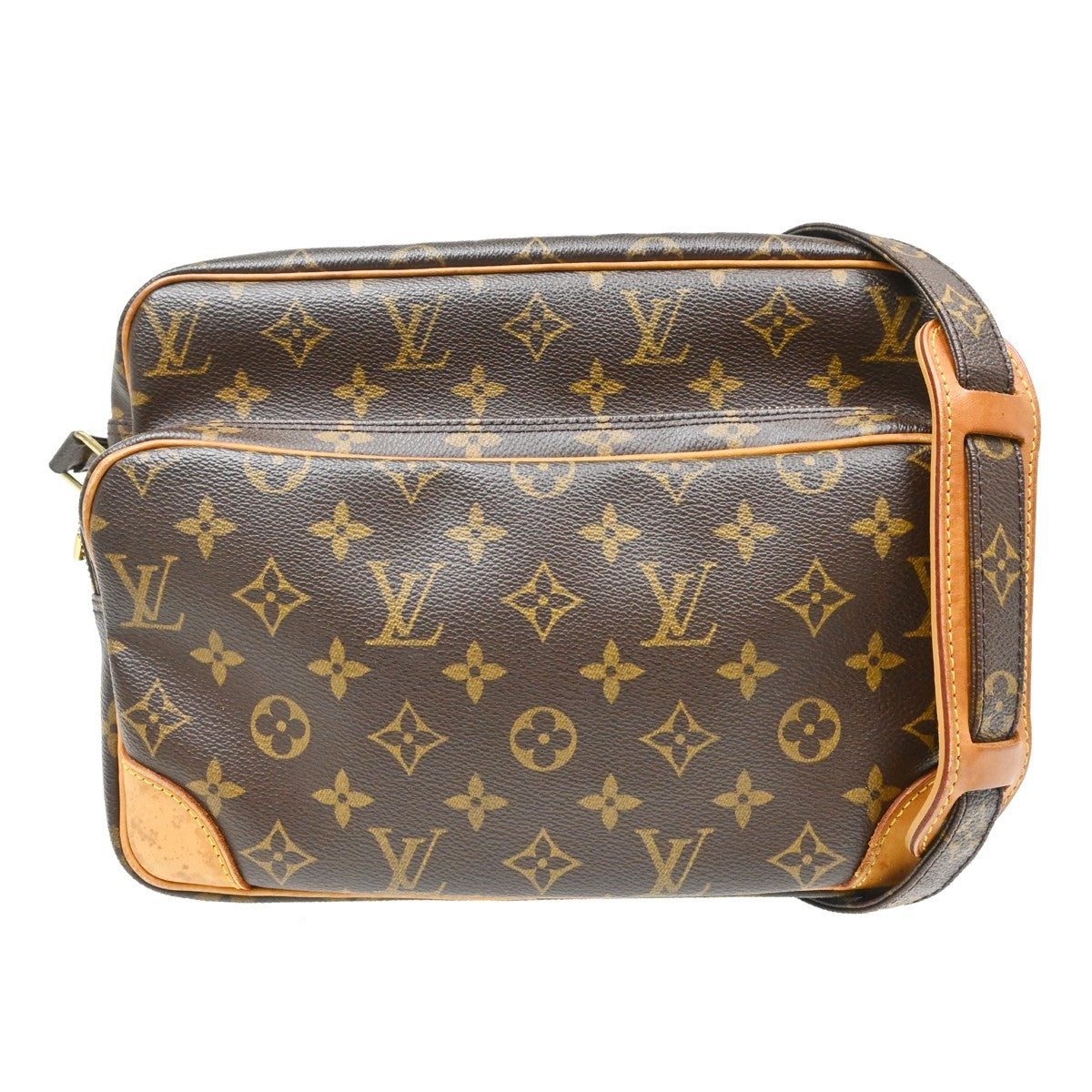 Louis Vuitton Nil Messenger Monogram Canvas, Brown, Canvas, Shoulder Bag