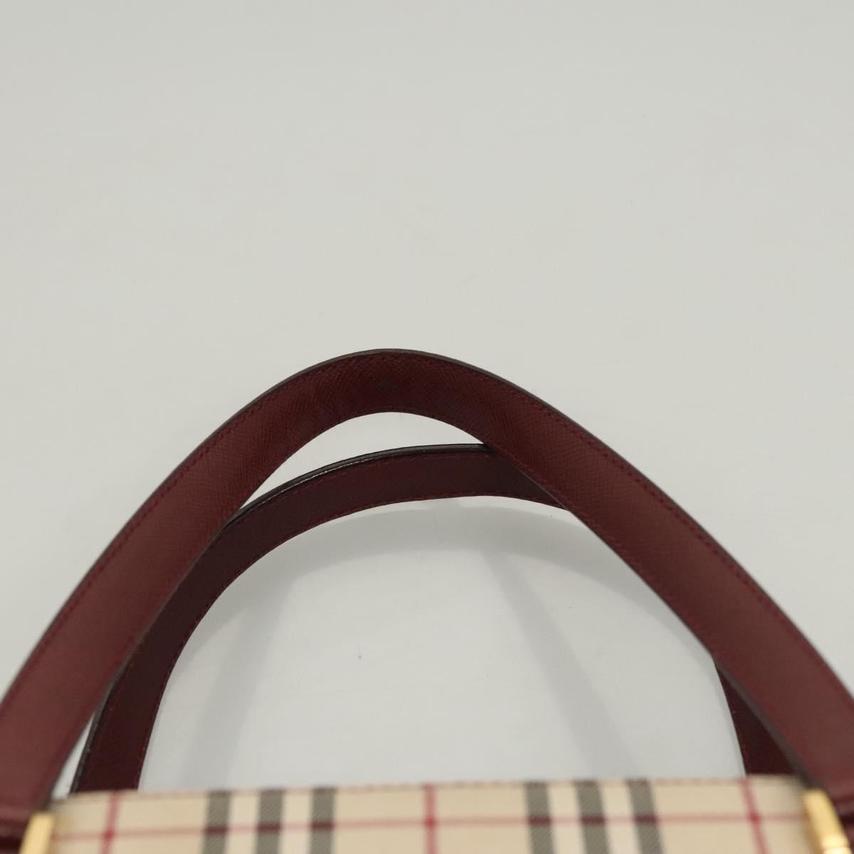 Burberry Nova Check Nova Check Canvas and leather, Beige, Canvas, Handbag