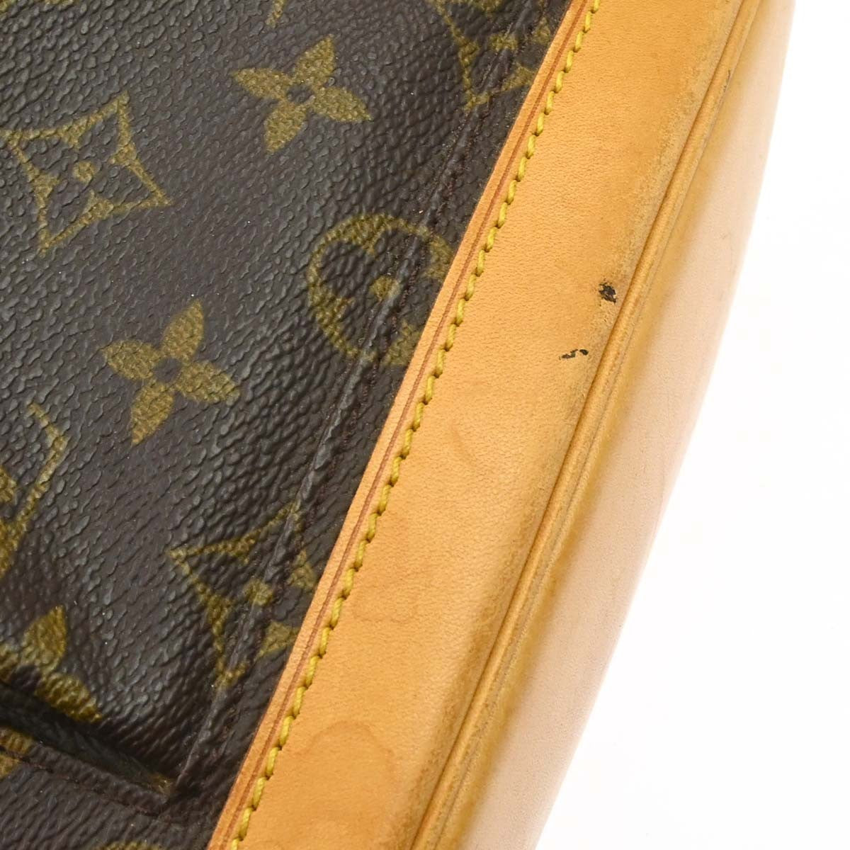 Louis Vuitton Vintage Montsouris Monogram Canvas, Brown, Canvas, Backpack