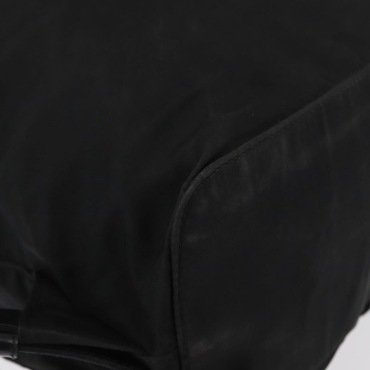 Prada Double Front Pocket Tessuto, Black, Nylon, Backpack