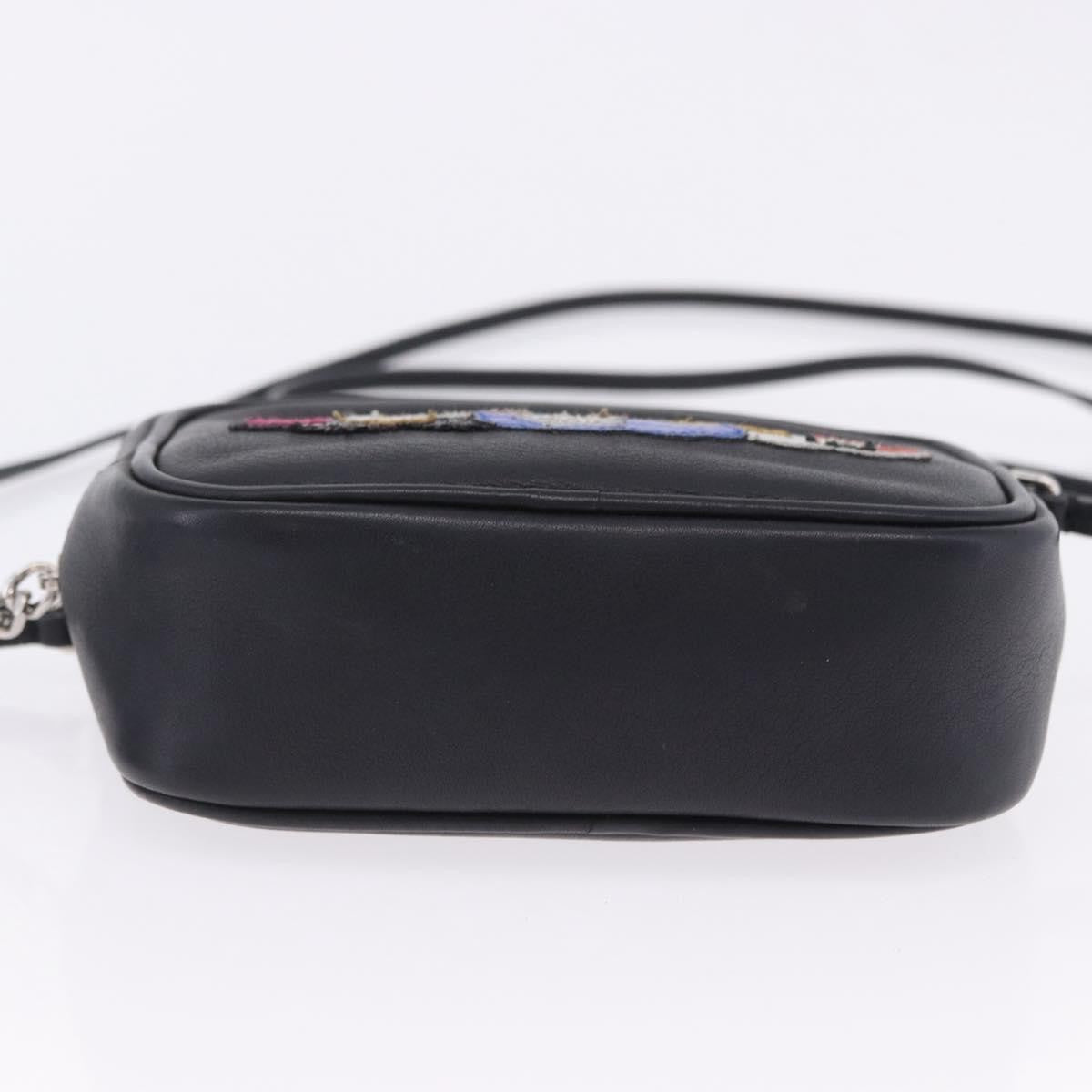 Saint Laurent Classic Monogram Blogger Patch Embellished Leather, Black, Leather, Crossbody Bag