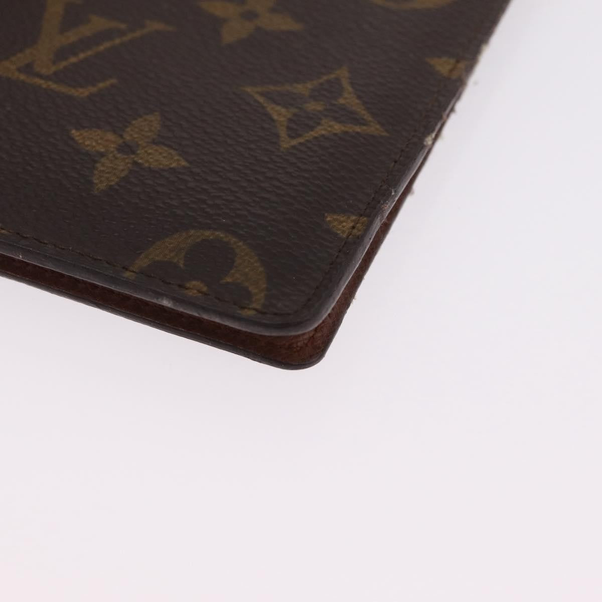 Louis Vuitton Passport Cover Monogram Canvas, Brown, Canvas, Briefcase