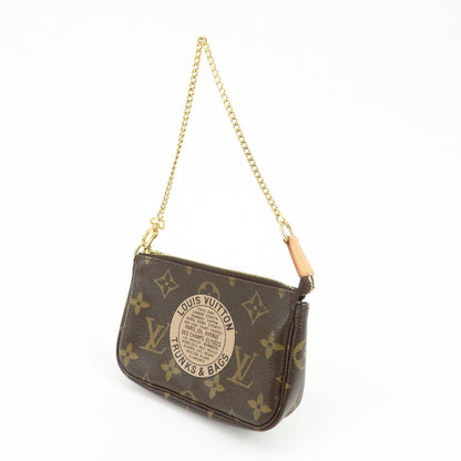 Louis Vuitton Pochette Accessoires Limited Edition Monogram Canvas, Brown, Canvas, Clutch