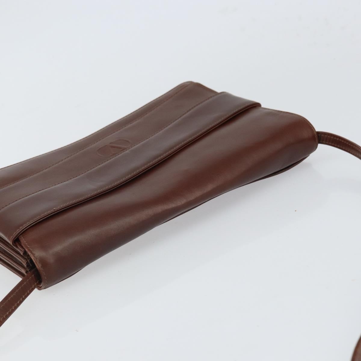 Valentino Garavani Vintage Leather, Brown, Leather, Shoulder Bag