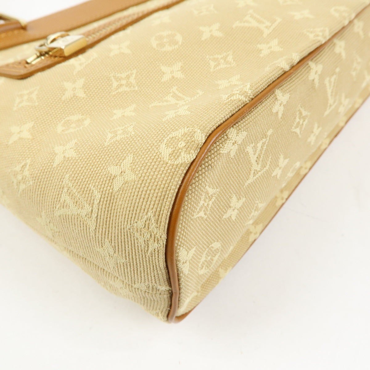 Louis Vuitton Lucille Mini Lin, Beige, Canvas, Handbag