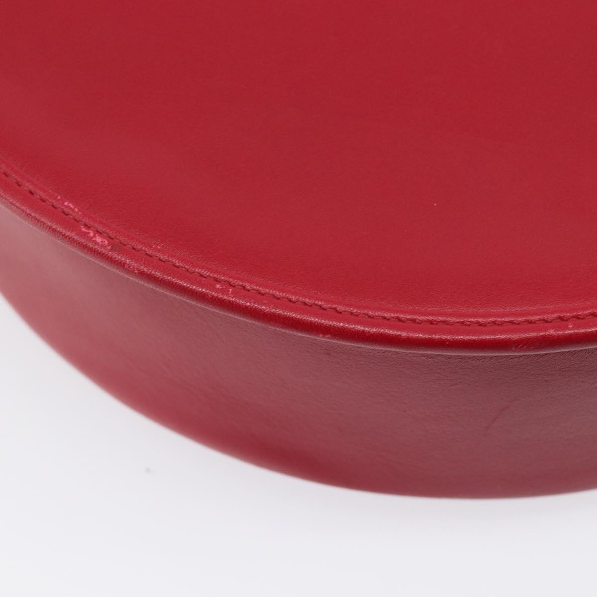 Saint Laurent Vintage Shoulder bag Leather, Red, Leather, Shoulder Bag
