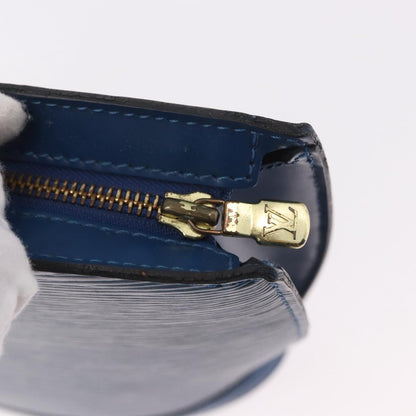 Louis Vuitton Saint Jacques Epi Leather, Blue, Leather, Handbag